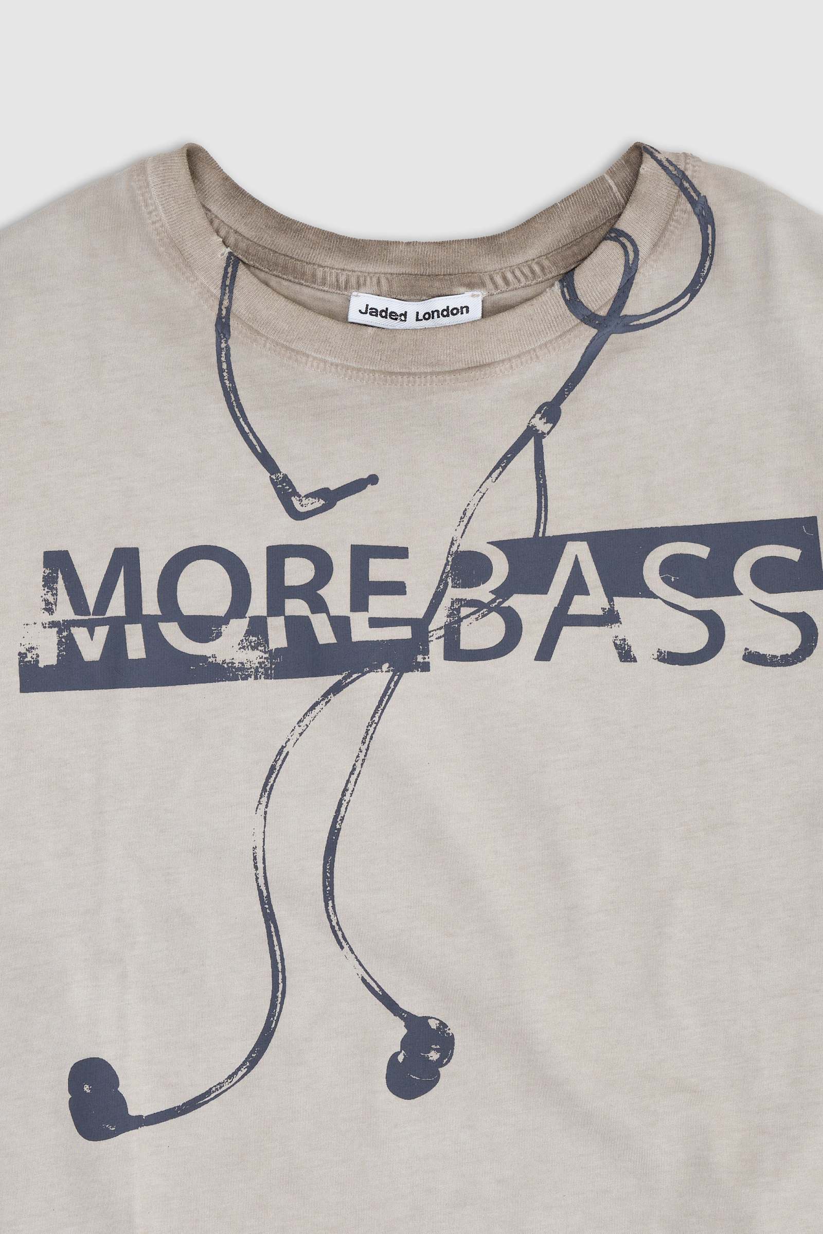 More Bass Tea Stained T-Shirt