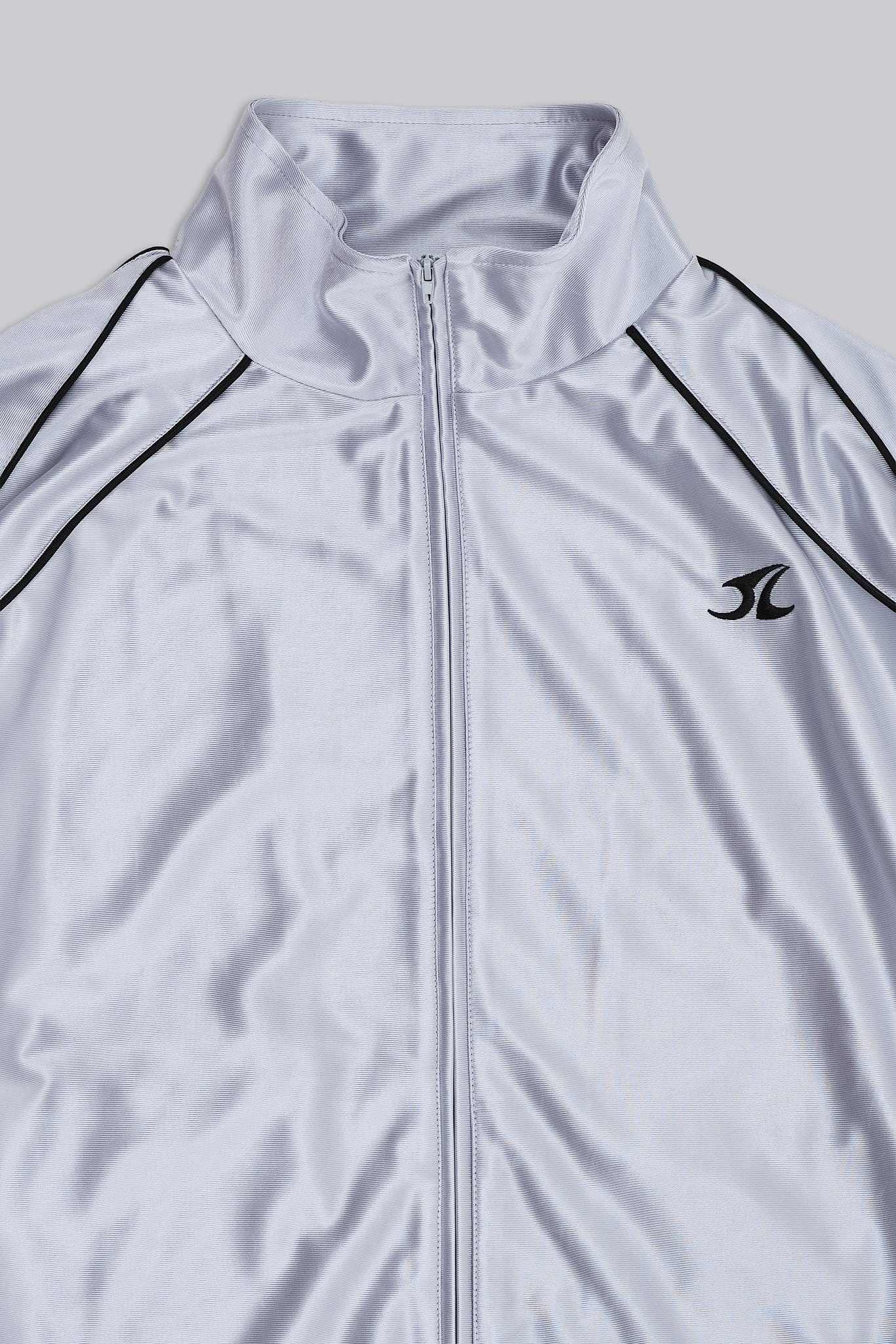 Metallic Vapor Tracksuit Top