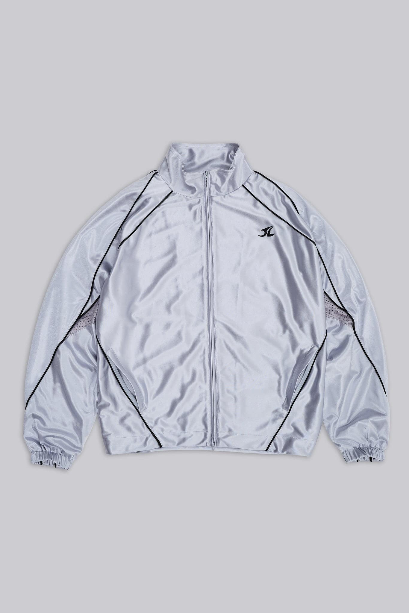 Metallic Vapor Tracksuit Top