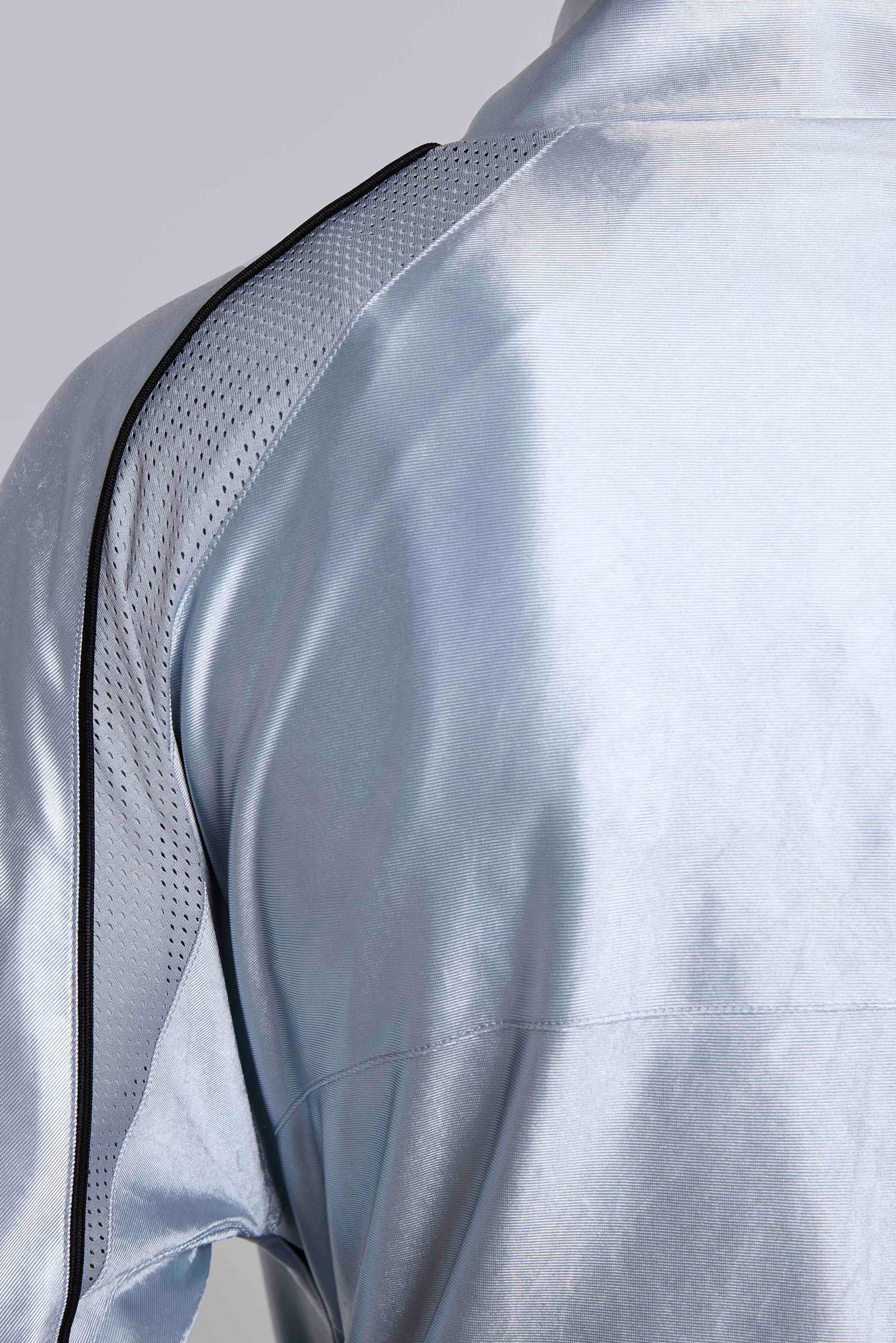 Metallic Vapor Tracksuit Top