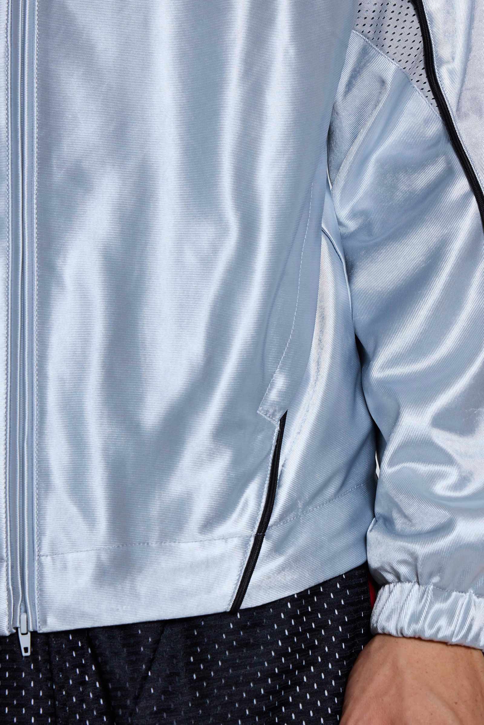 Metallic Vapor Tracksuit Top