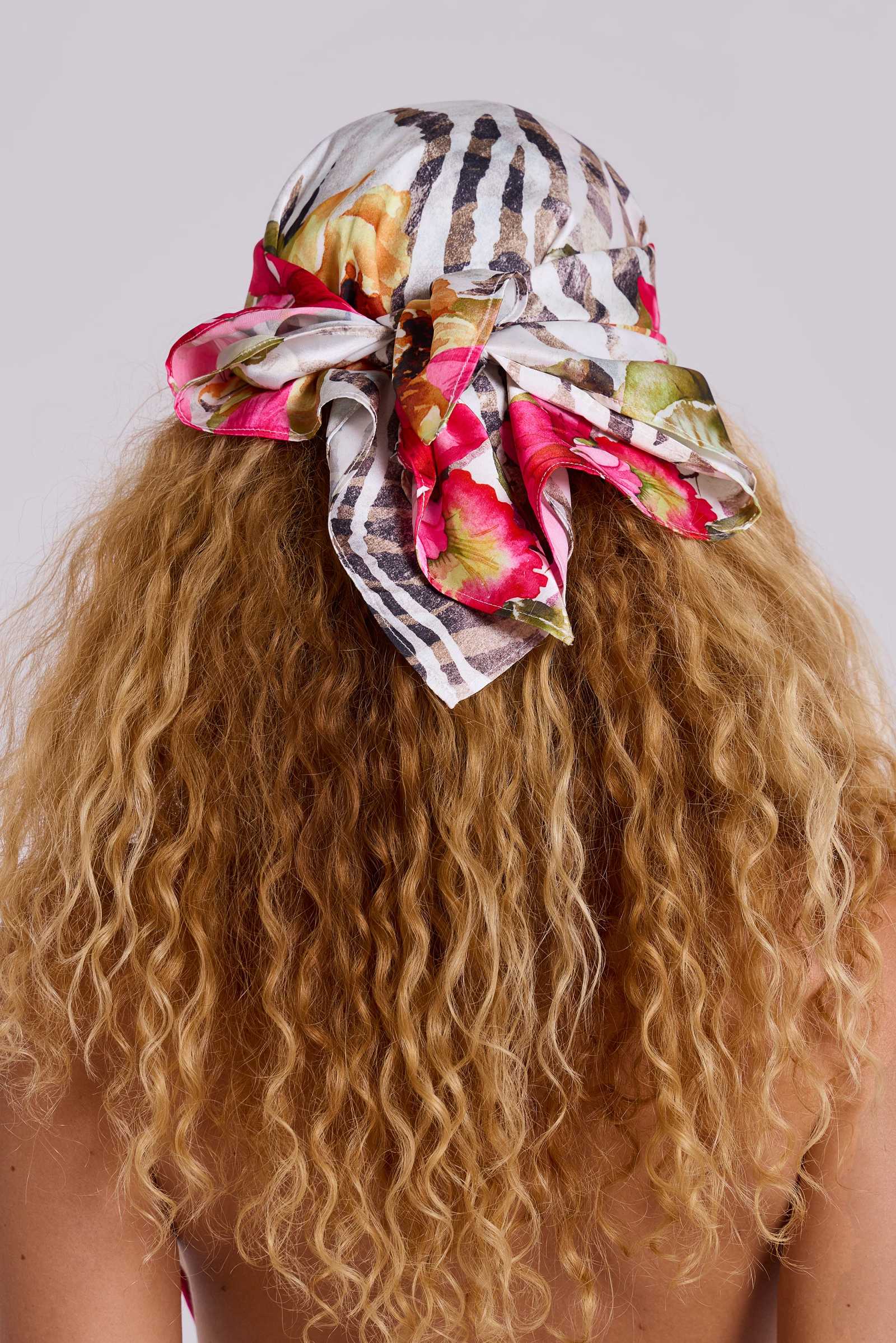 Mae Satin Multiway Bandana Scarf