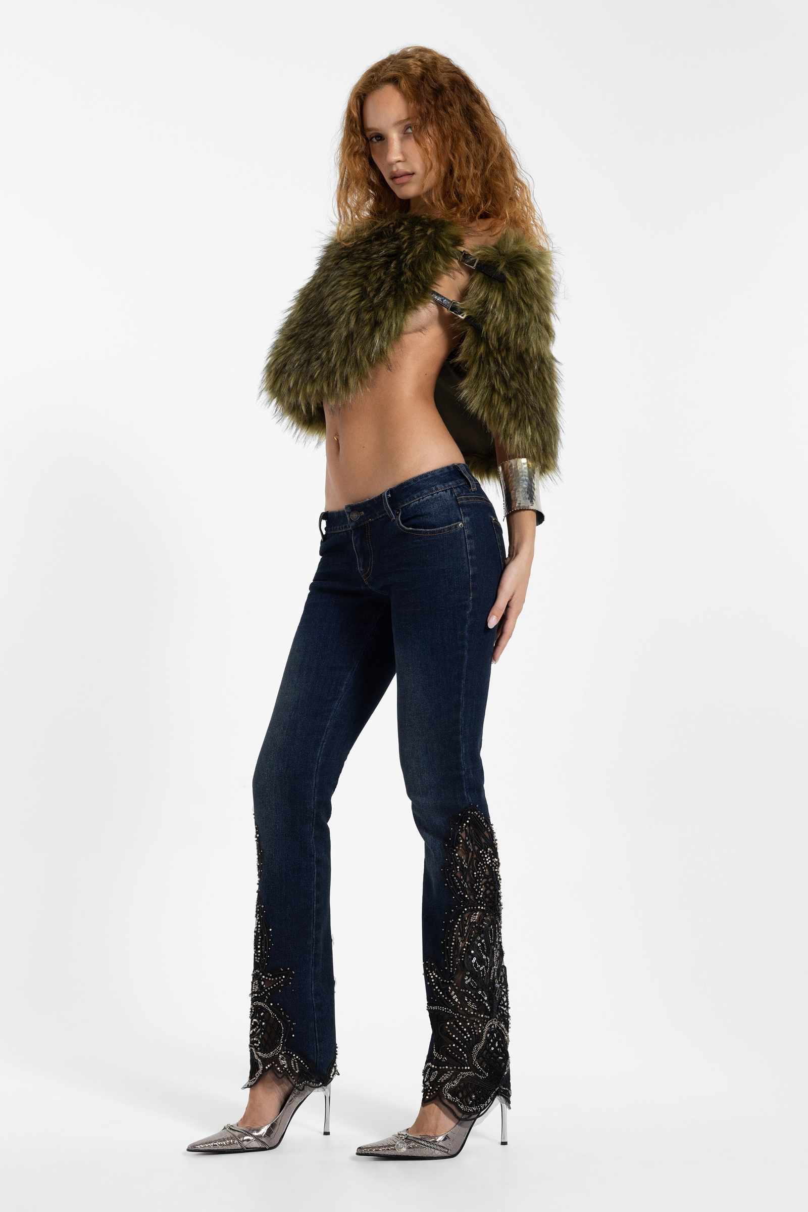 Olyth Faux Fur Shrug