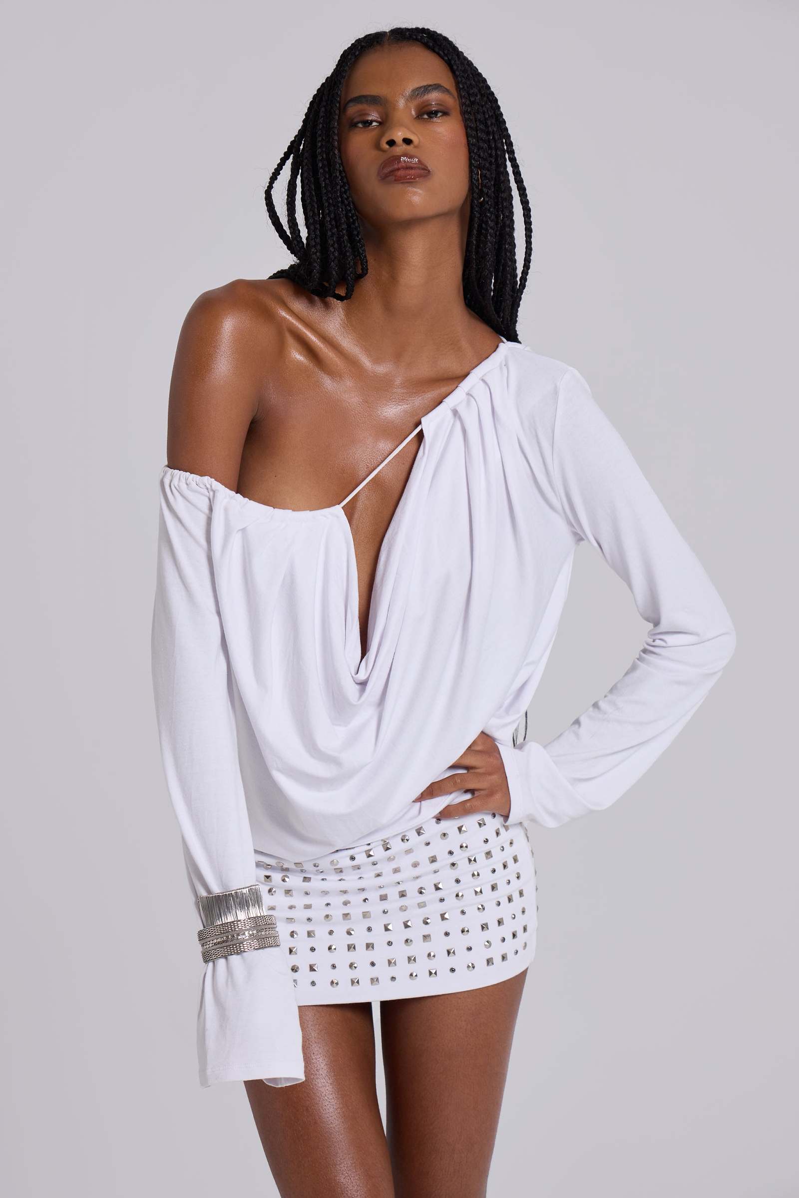 Arina Studded Mini Dress | Jaded London | Clothing Arina Studded Mini Dress | Jaded London | Clothing
