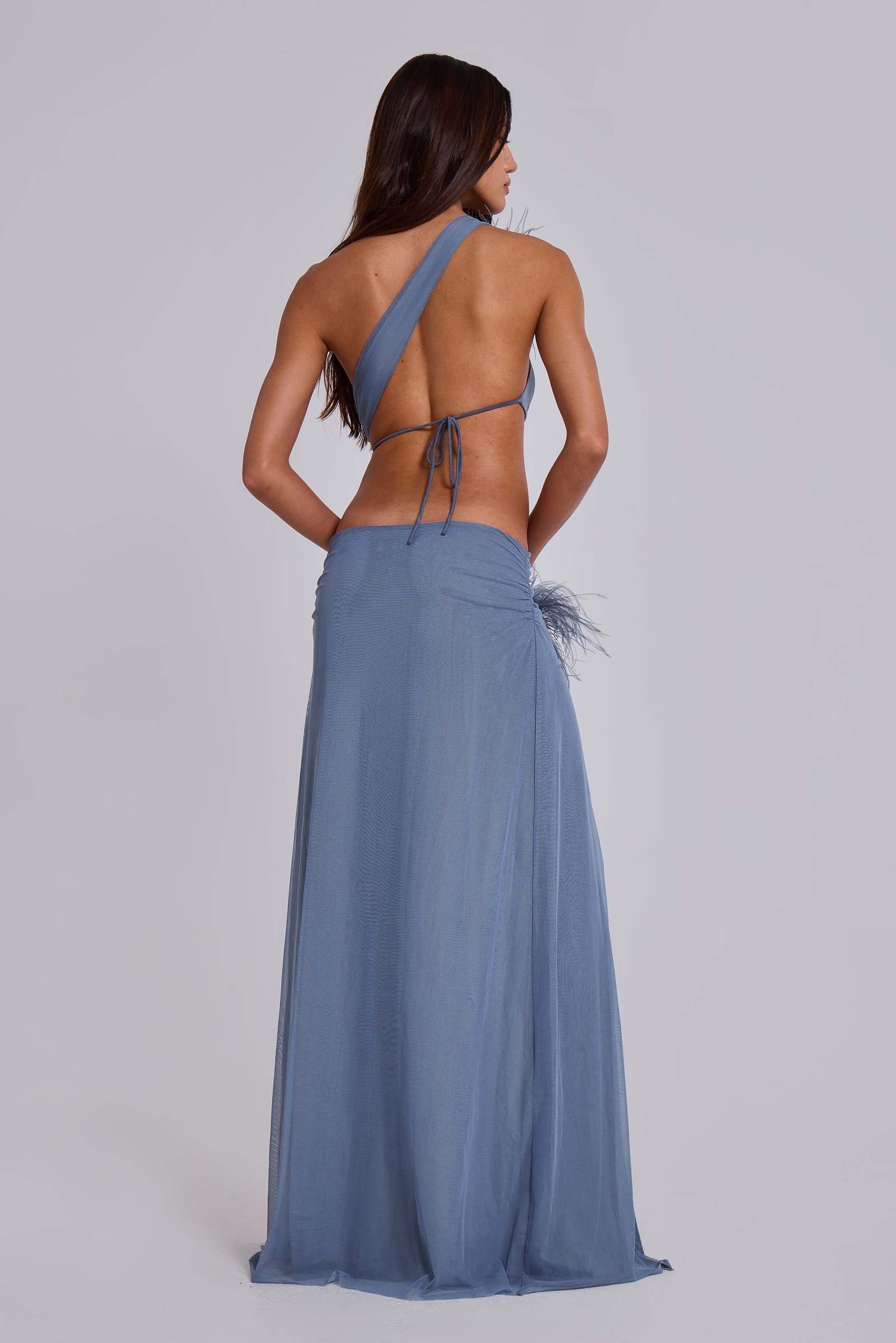 jaded london blue cut out dress Sedona Blue Floral Maxi Dress | Jaded London | Clothing