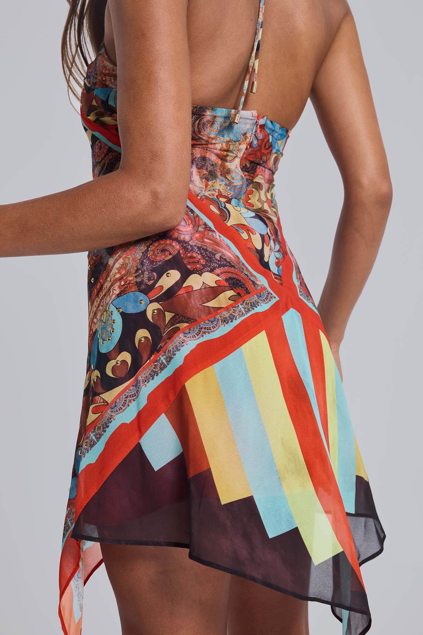 Ixia Chiffon Bandana Dress