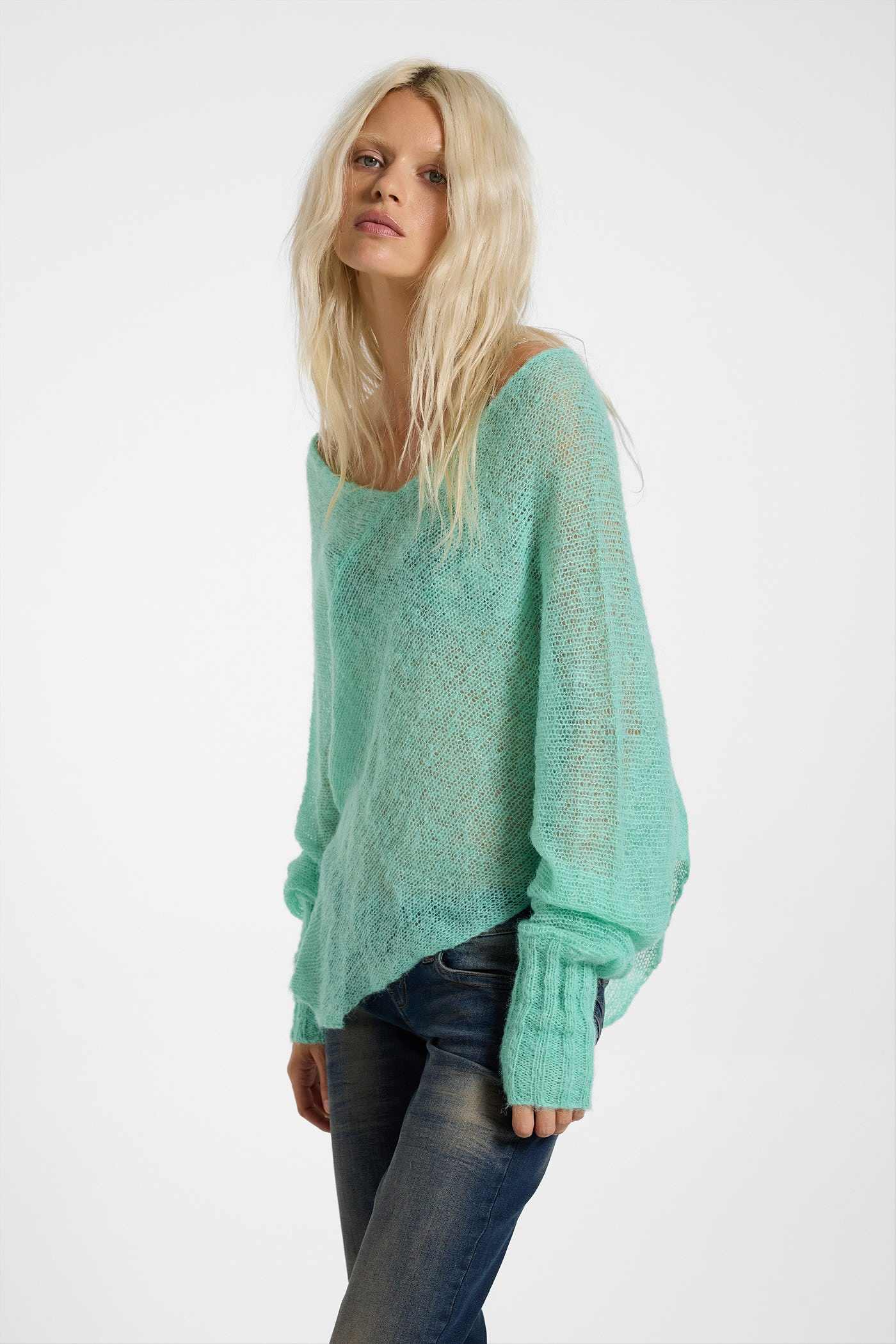 Sylo Slouch Asymmetric Knit