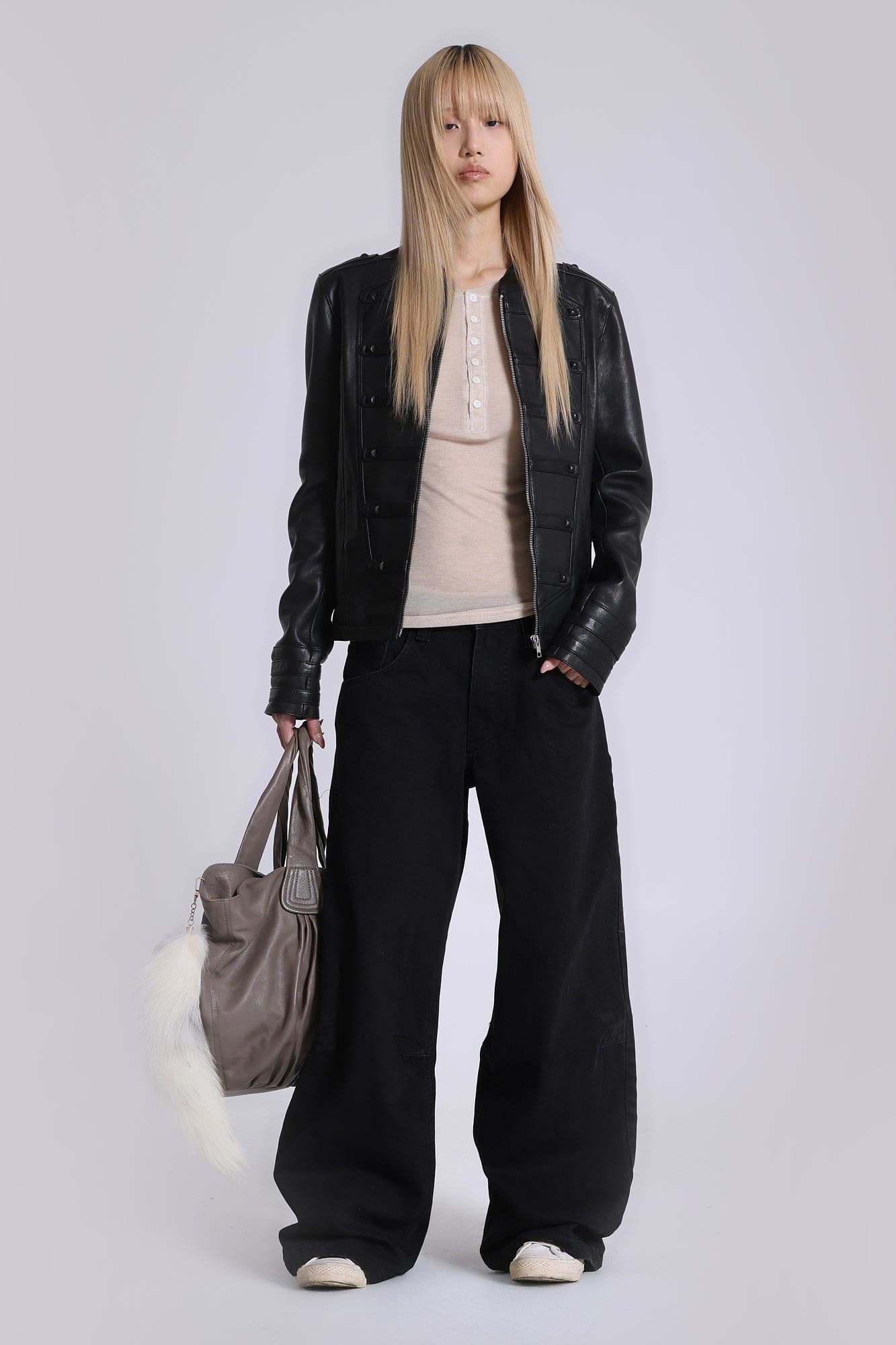 Shop Solid Black Colossus Jeans | Jaded London | Clothing