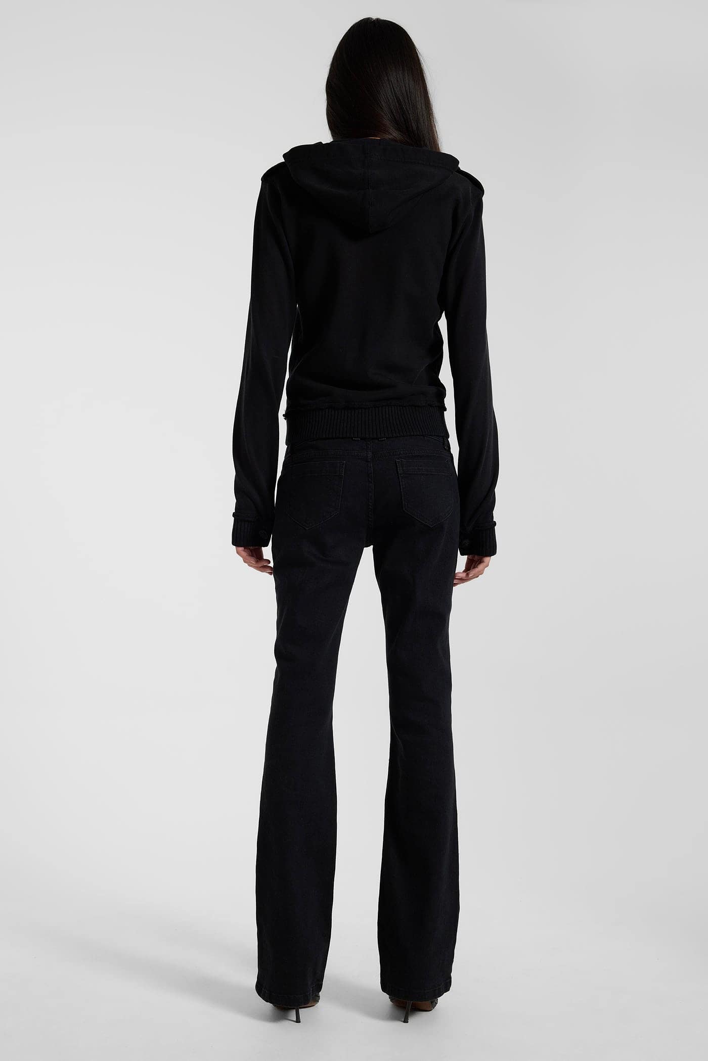 Solid Black Thirteen Jeans
