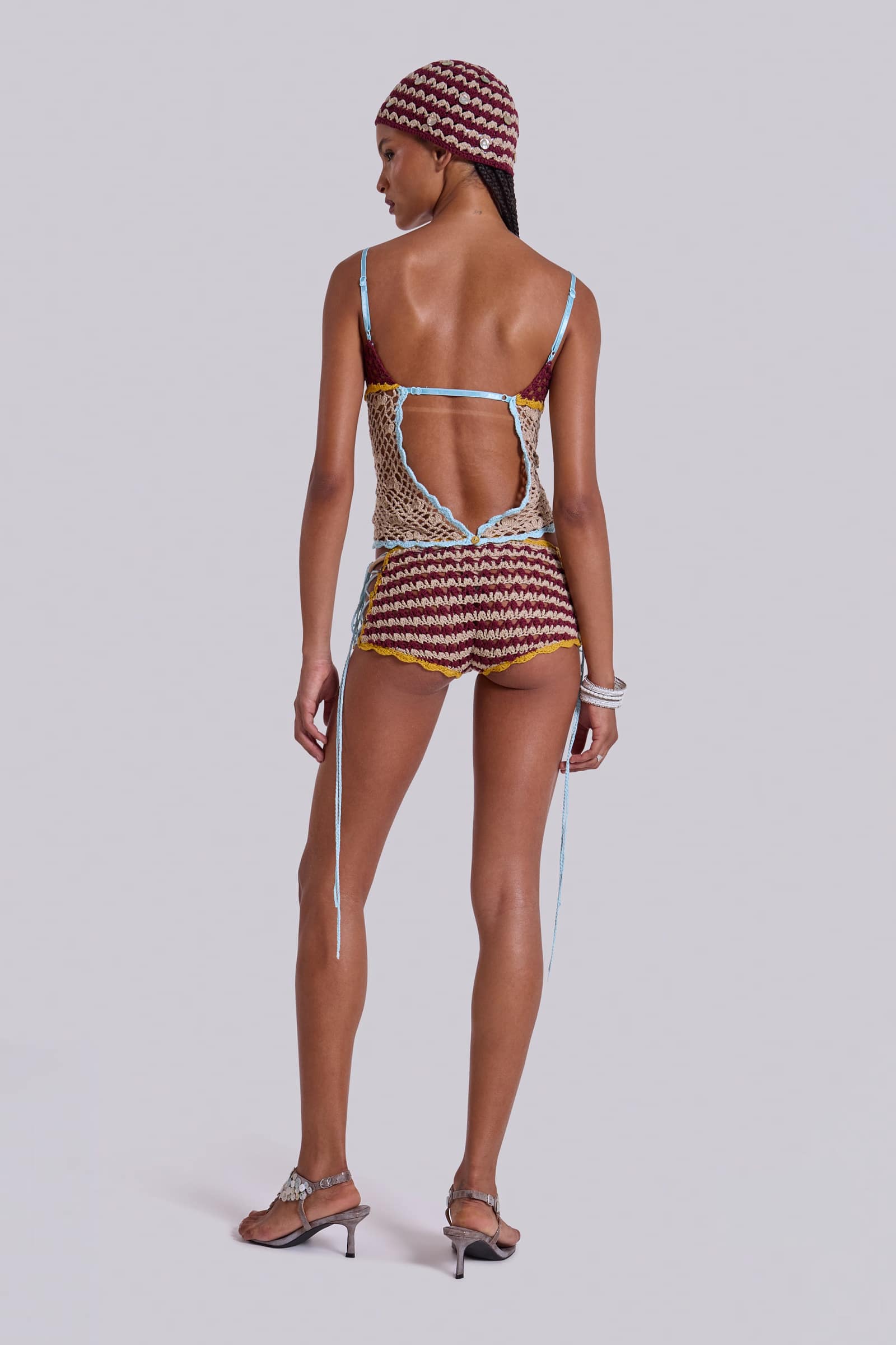 Kalani Cut Out Crochet Top