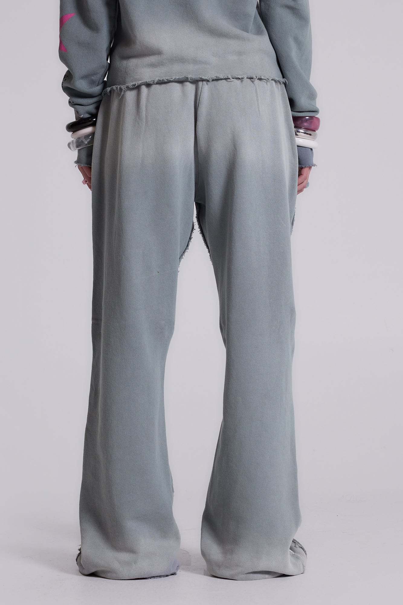 Cleo Graphic Slouchy Bootcut Jogger