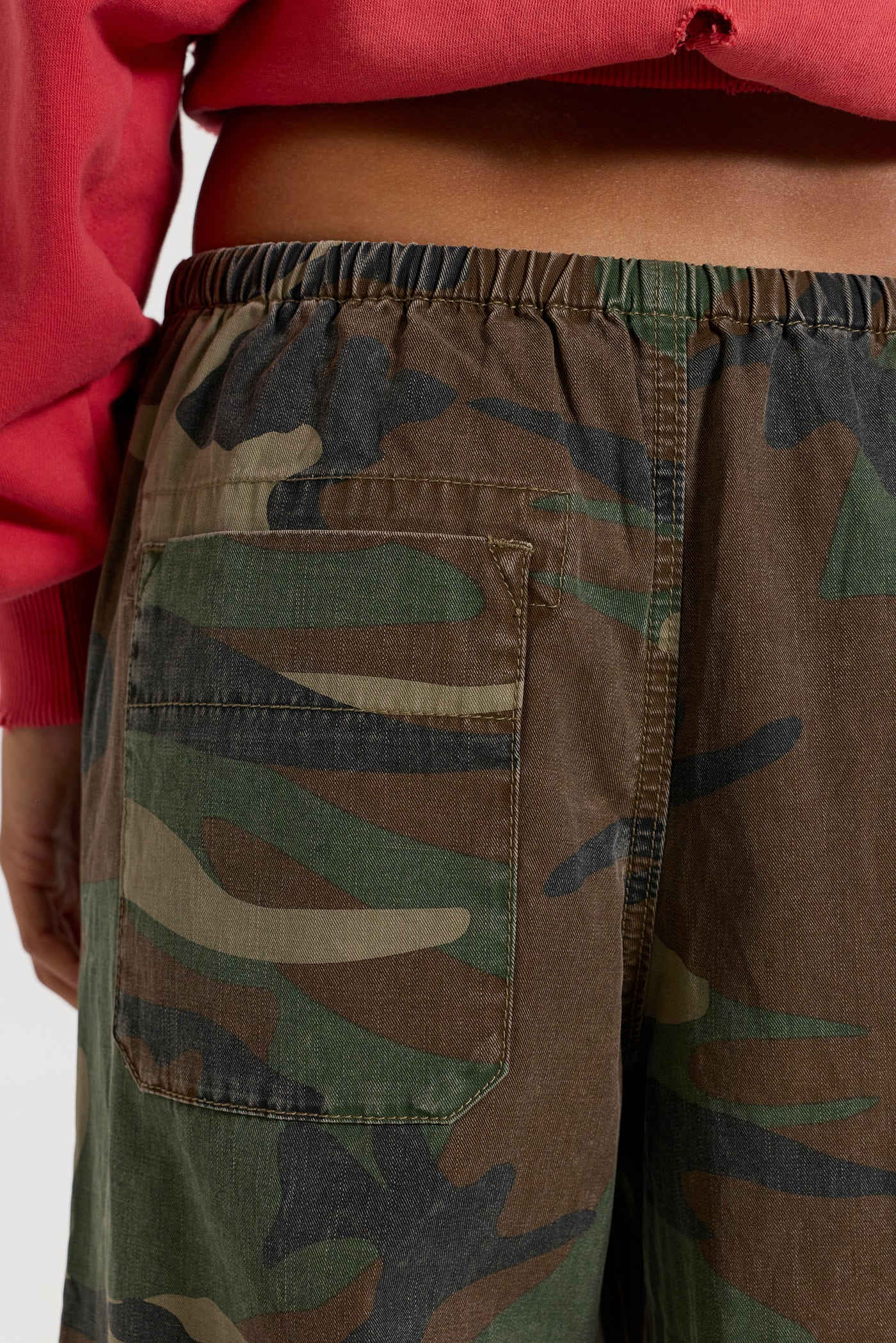 Bailee Low Rise Camo Cargos