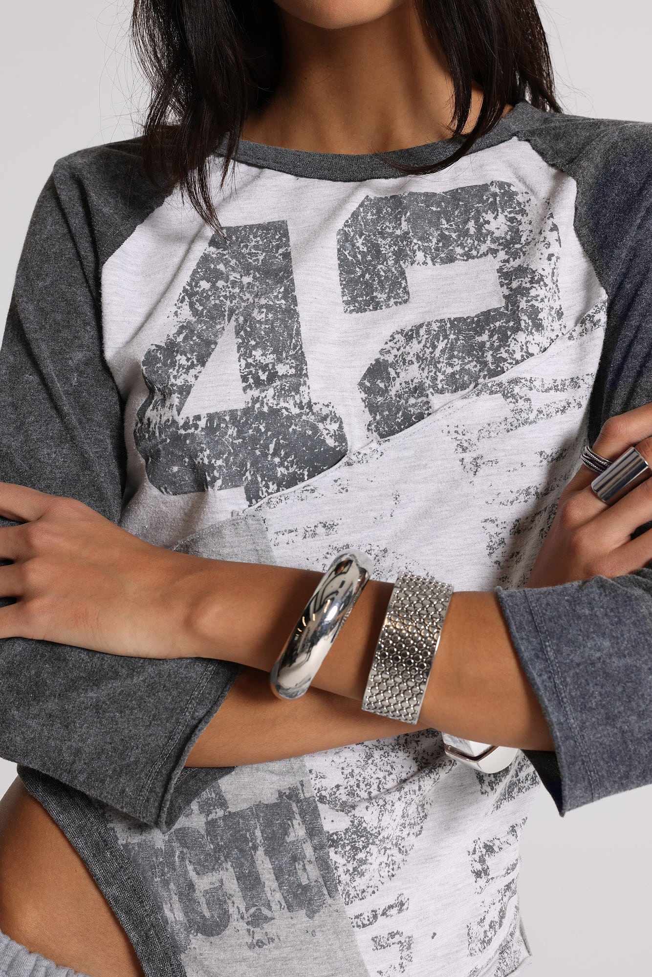 League Reworked Baseball Tee