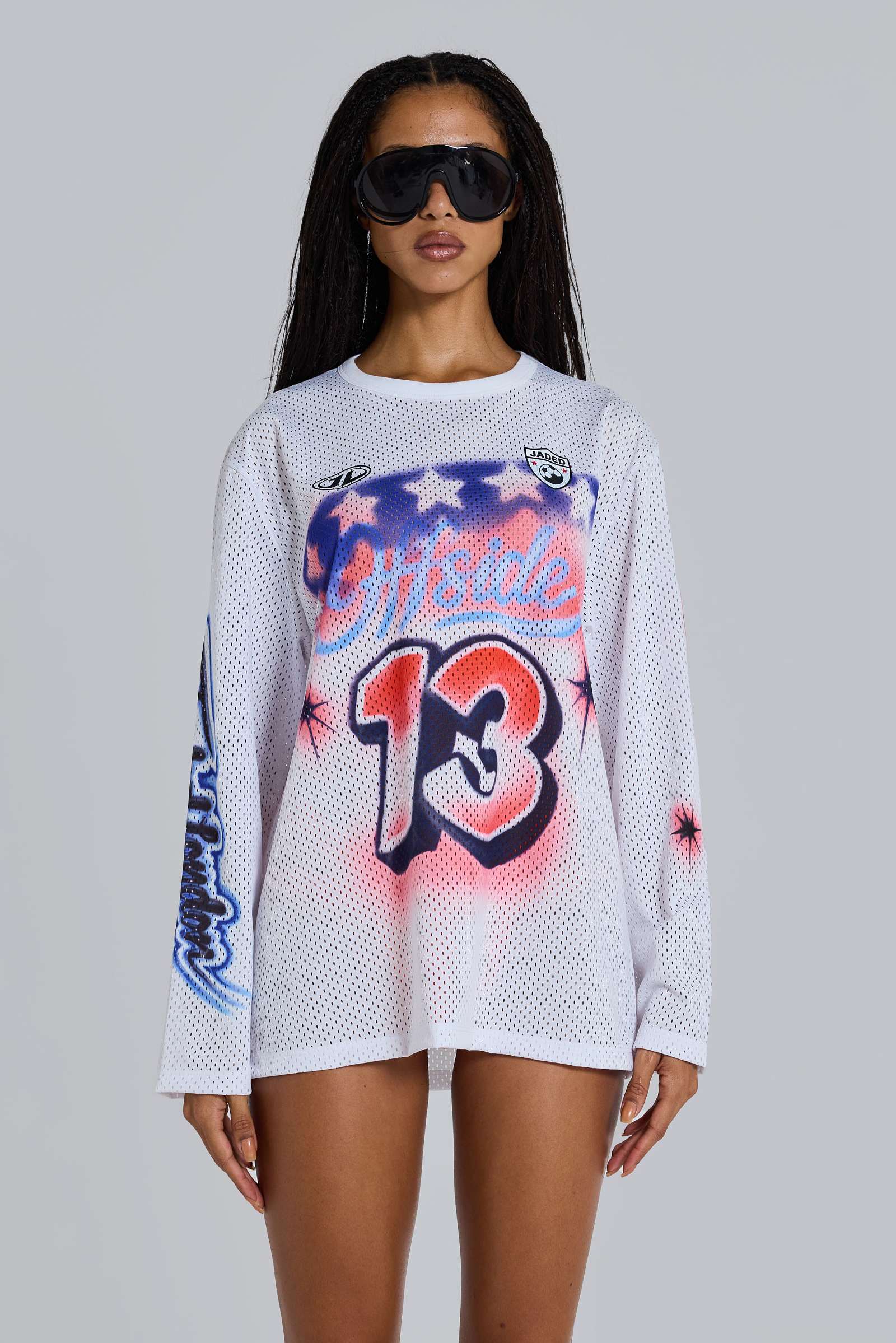 Off-Side Airbrush Airtex Oversized Tee