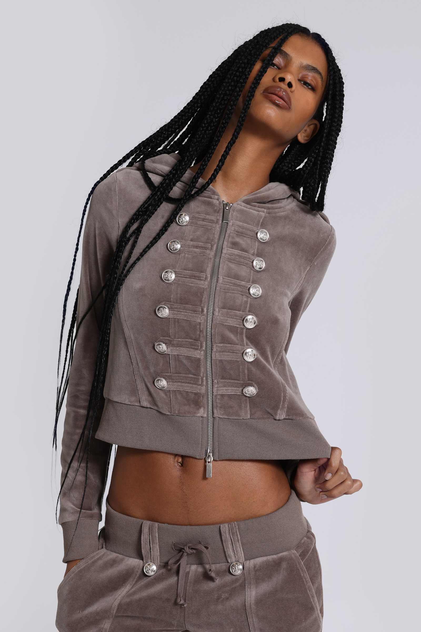 Cavalier Military Velour Hoodie