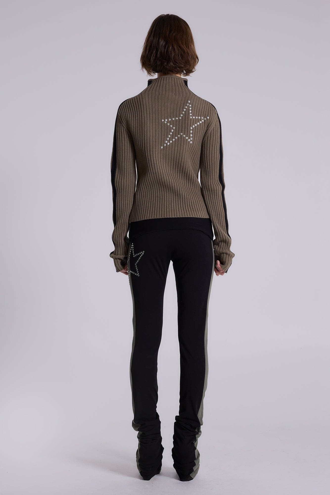 Sprint Zip Through Rib Knit