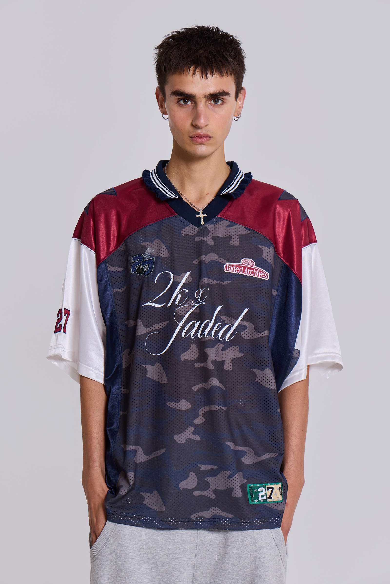 Touchdown Collar Football Shirt