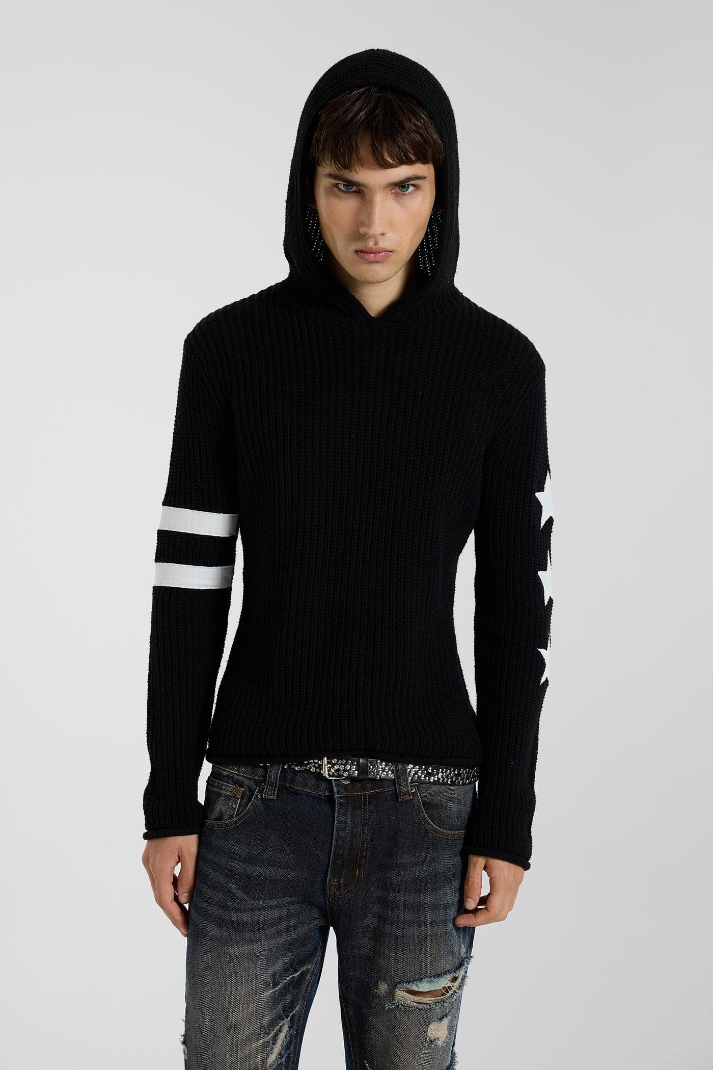 Stars and Stripe Applique Dornan Knit