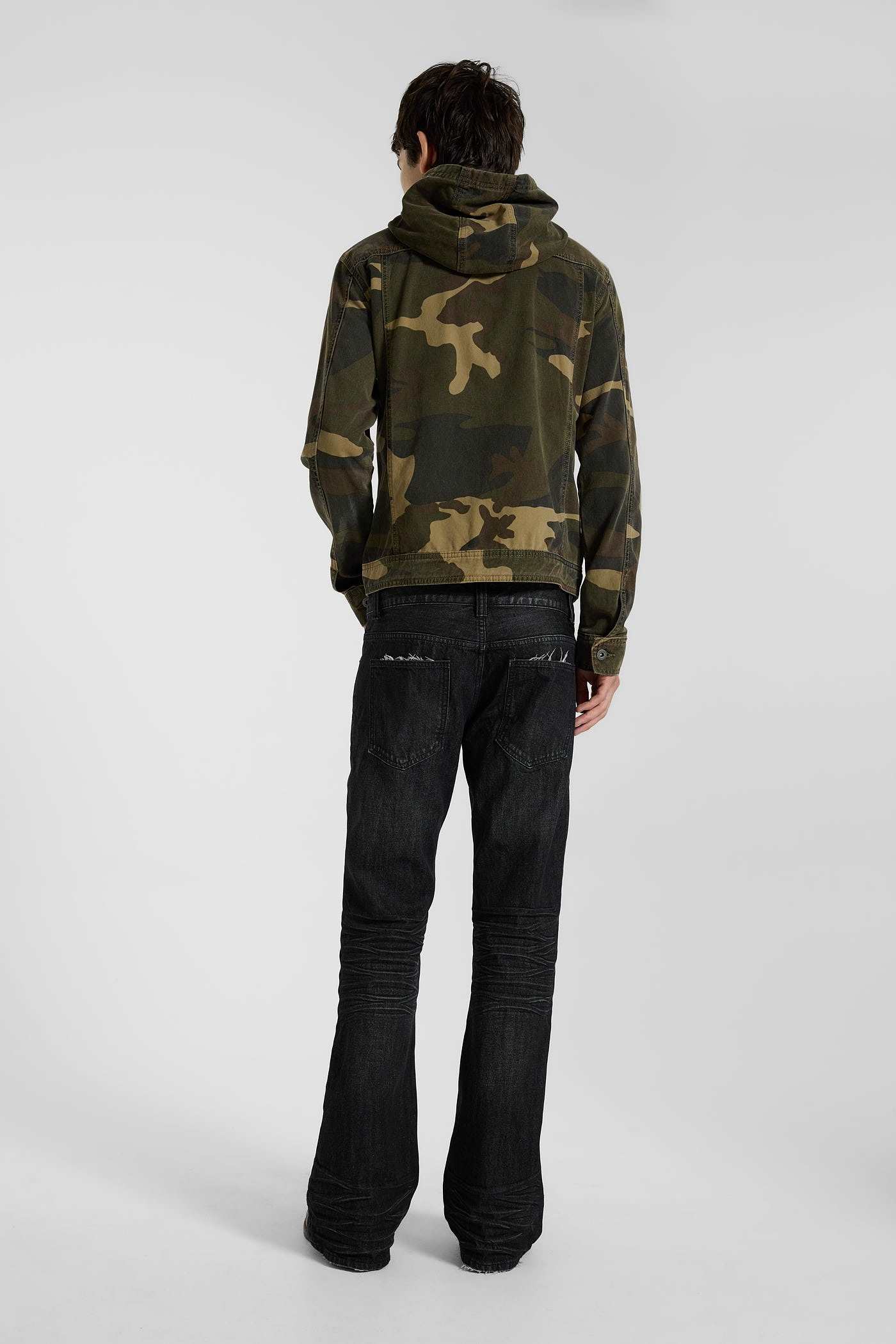Camo Bedrock Hooded Jacket