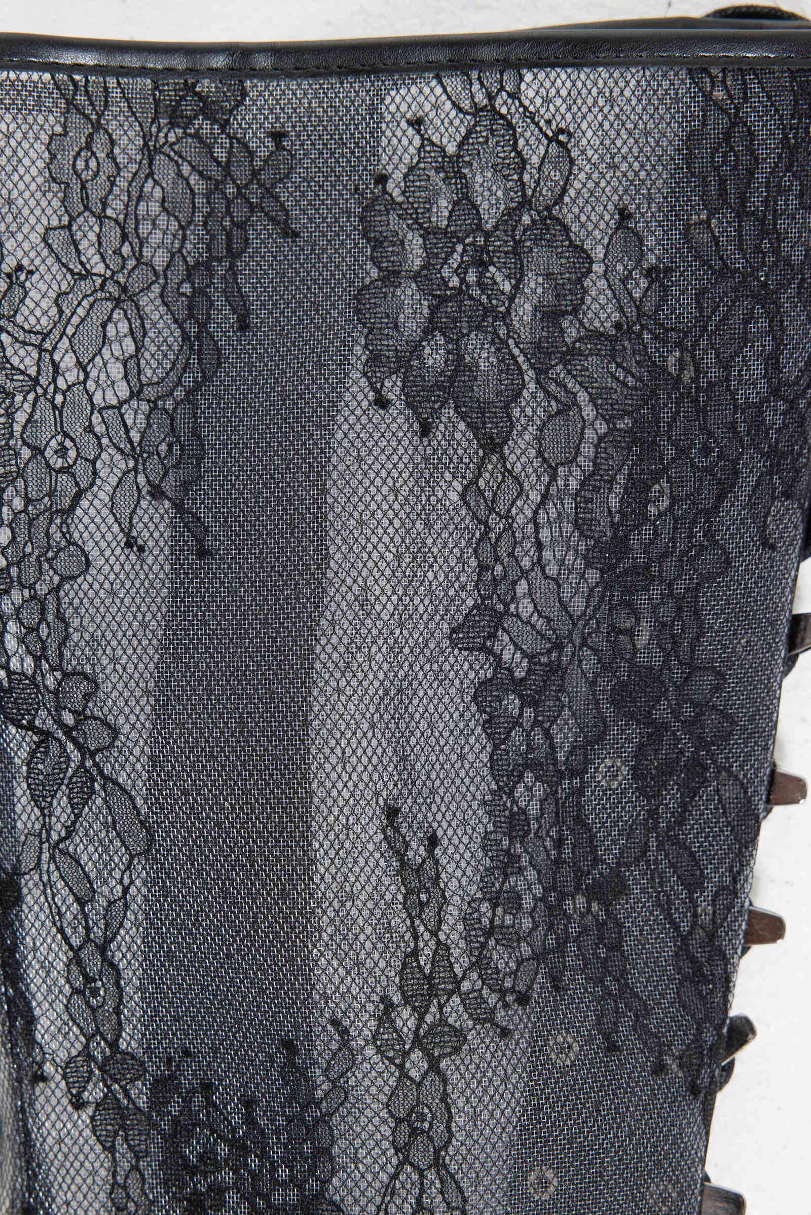 Coralie Lace Knee-high Boots