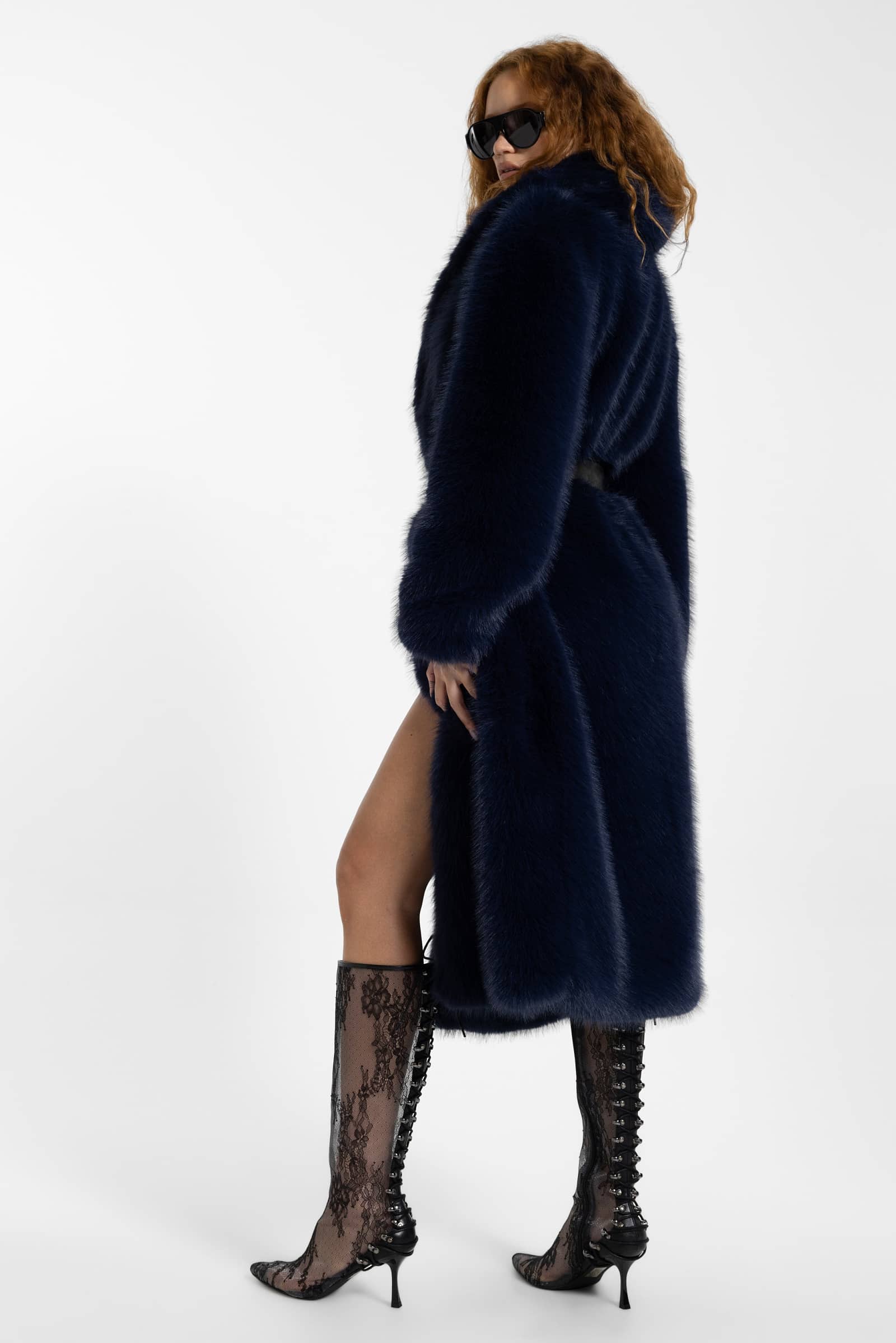 Coralie Lace Knee-high Boots