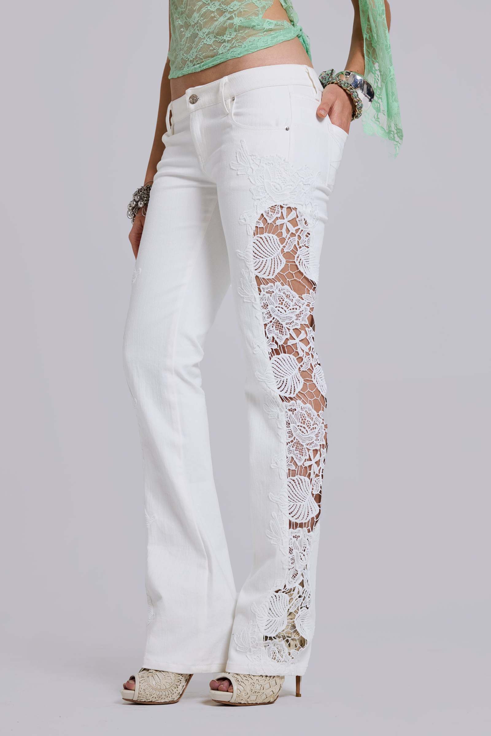 Lace Cooper Bootcut Jeans
