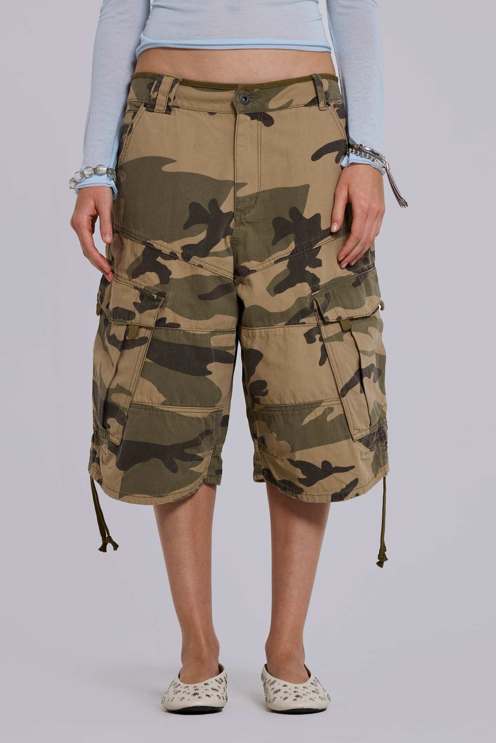 Faded Camo Cadet Shorts