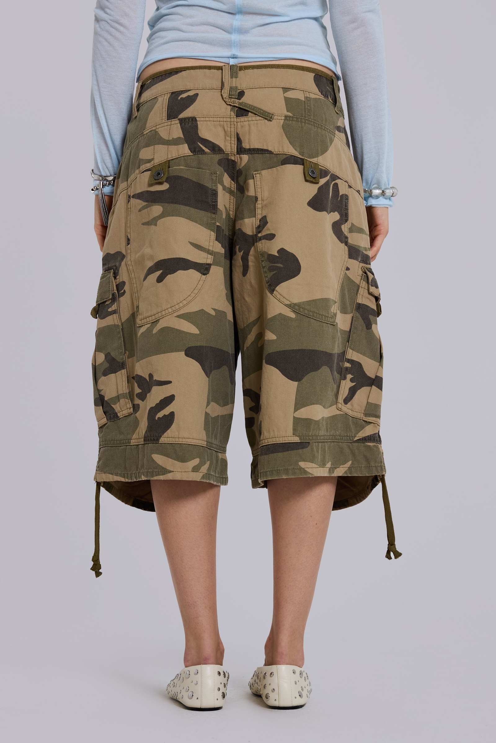 Faded Camo Cadet Shorts