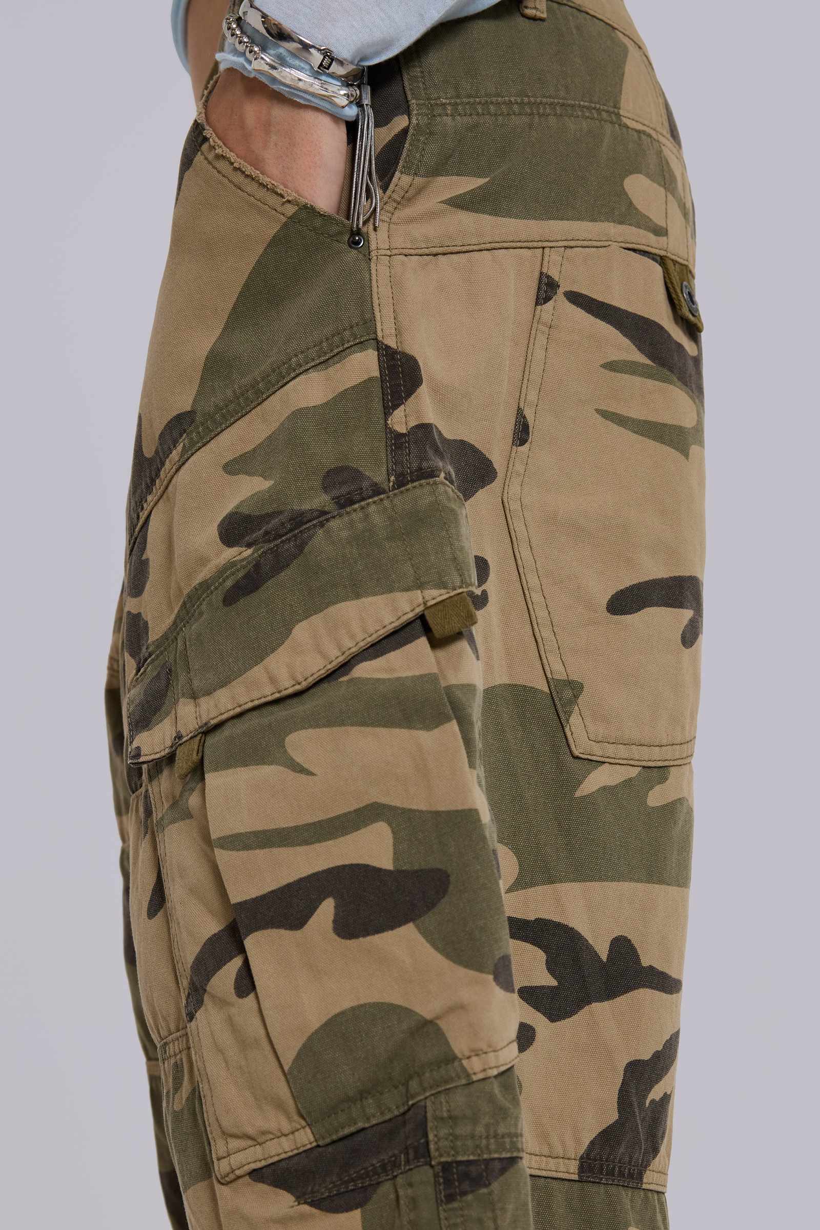 Faded Camo Cadet Shorts