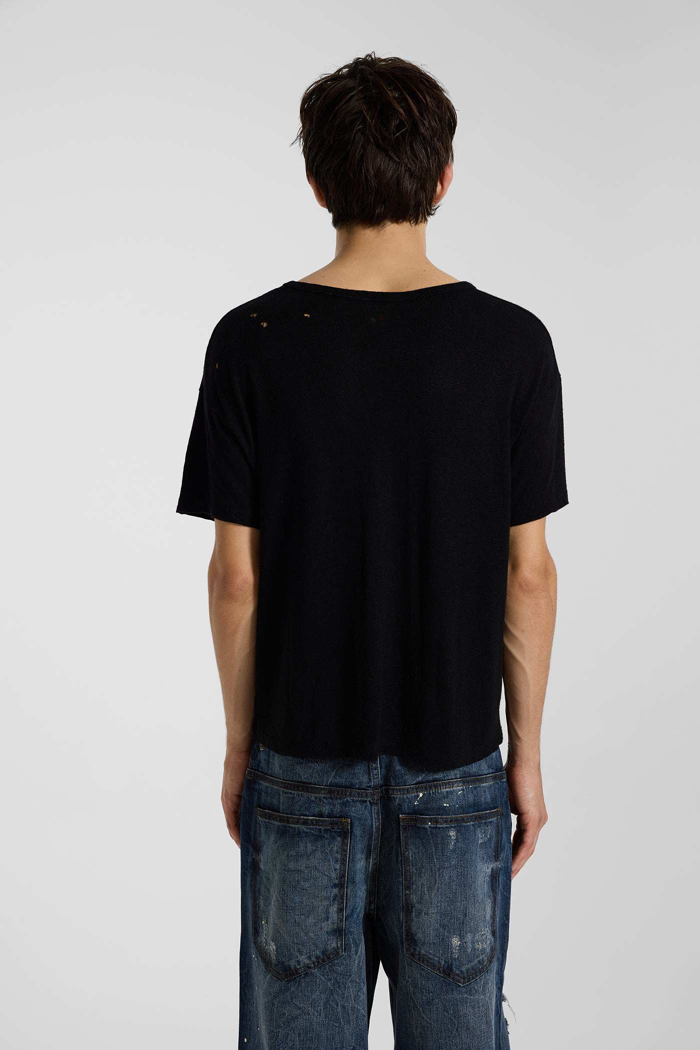 Black Slub T-Shirt – view 14