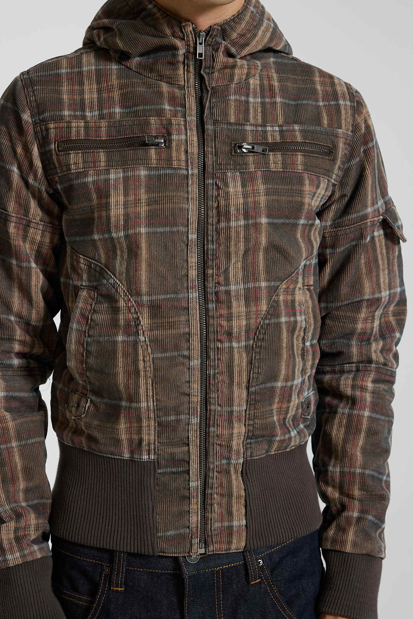 Brown Cord Marshal Jacket – view 23