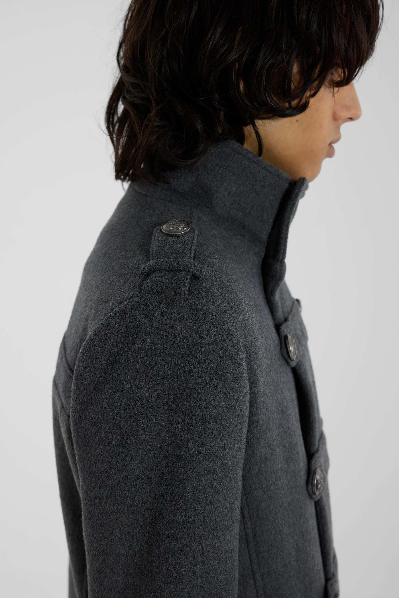 Ornate Double Breasted Military Jacket - JMJK6719_F8