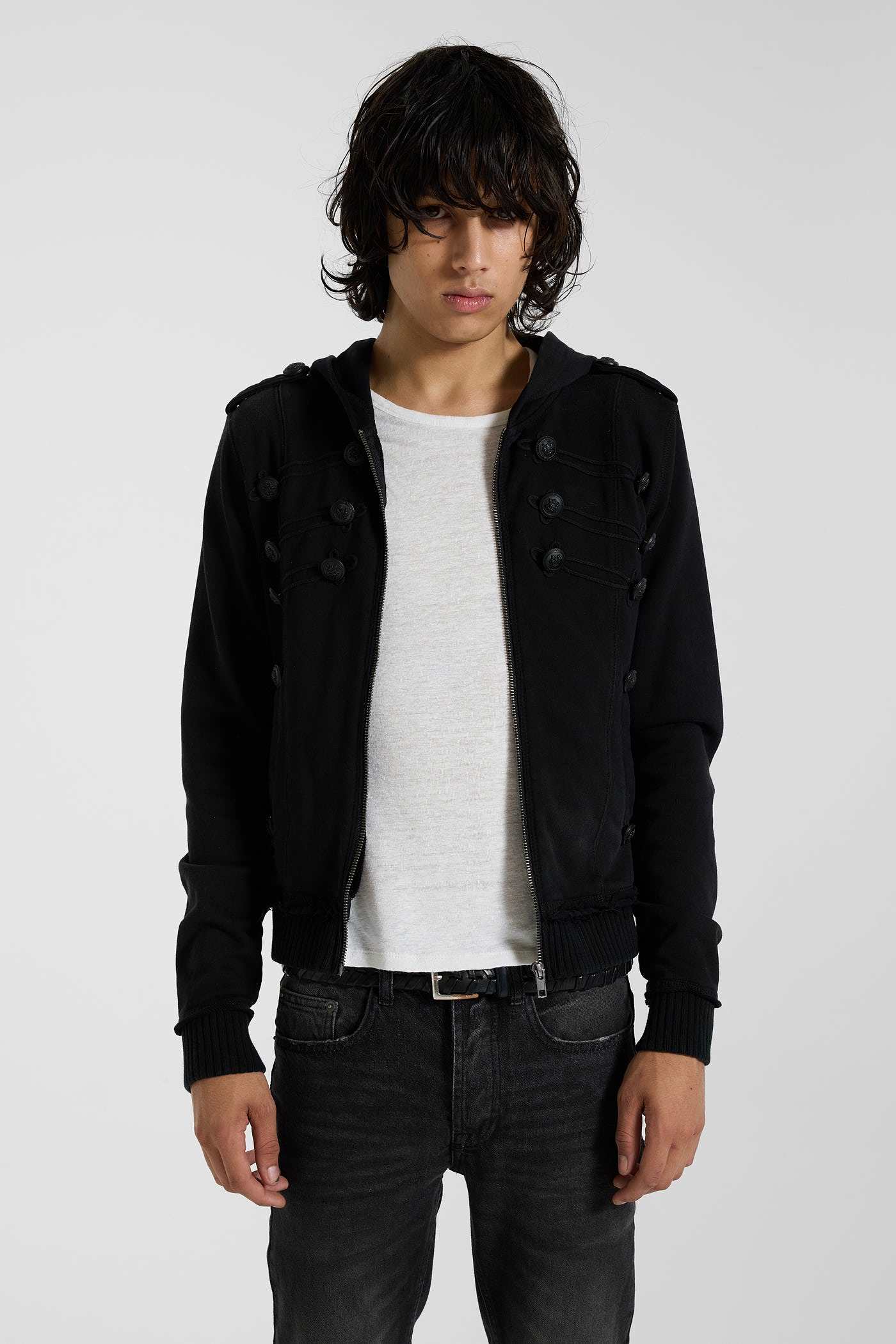 Black Drummer Hoodie - JMH6913_F7