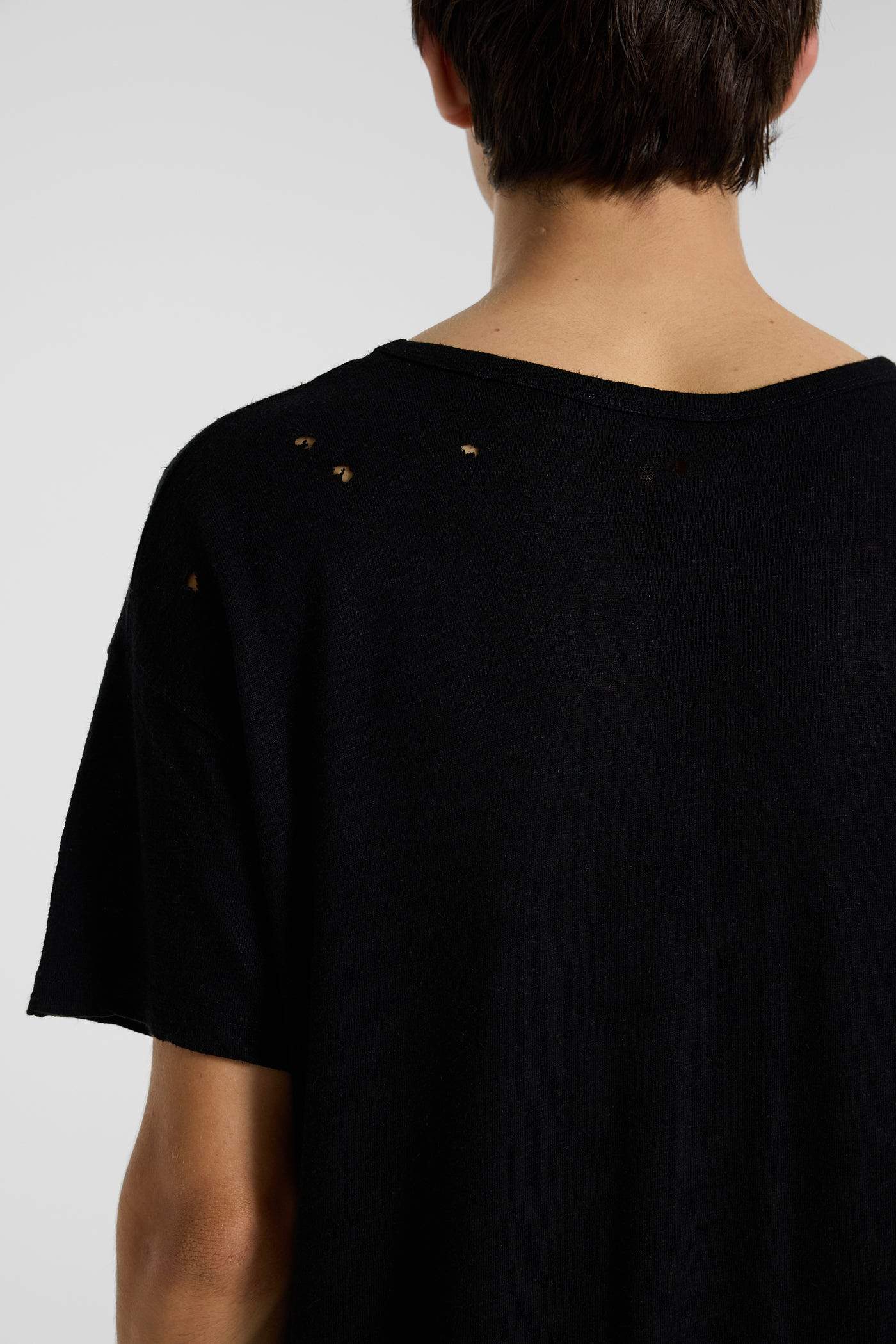 Black Slub T-Shirt – view 15