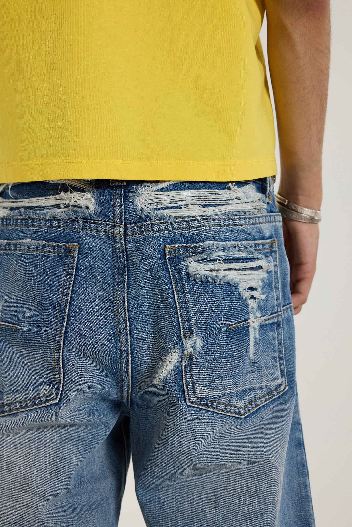 Metal Stud Waistband Muse Jean - JMJE6671_B2