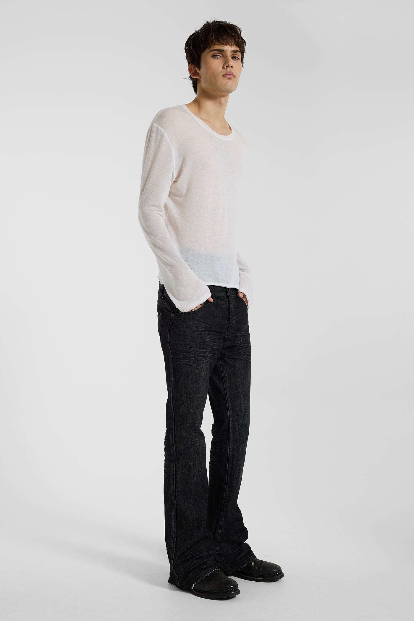 White Mist Long Sleeve Top – view 8