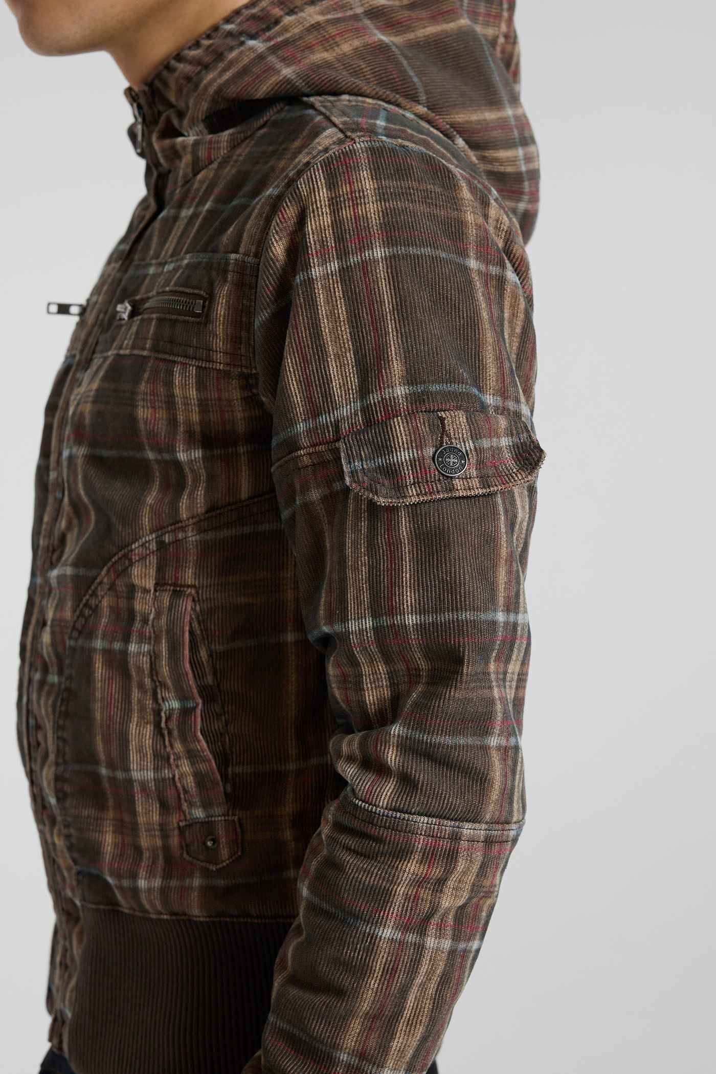 Brown Cord Marshal Jacket – view 22