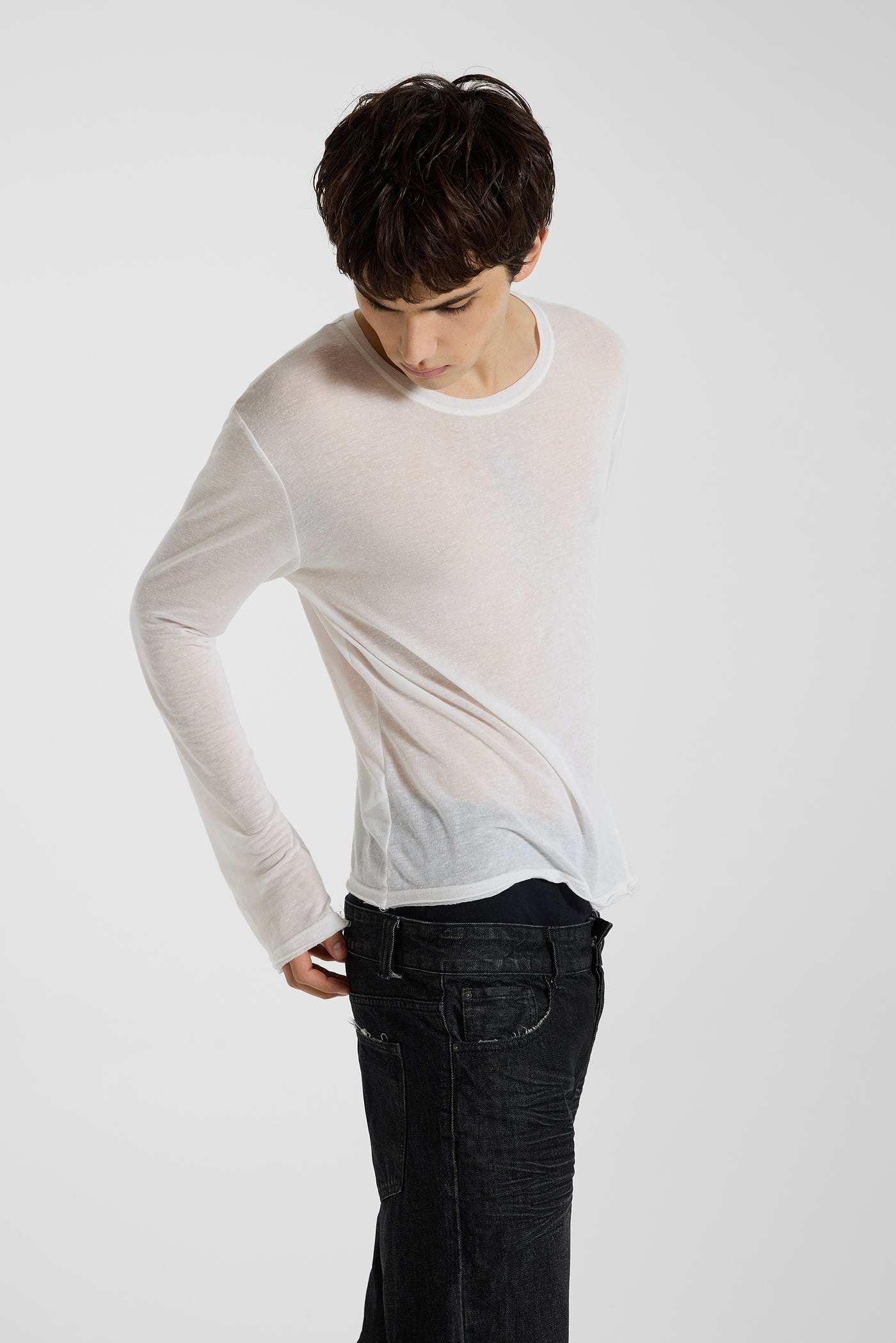 White Mist Long Sleeve Top – view 11