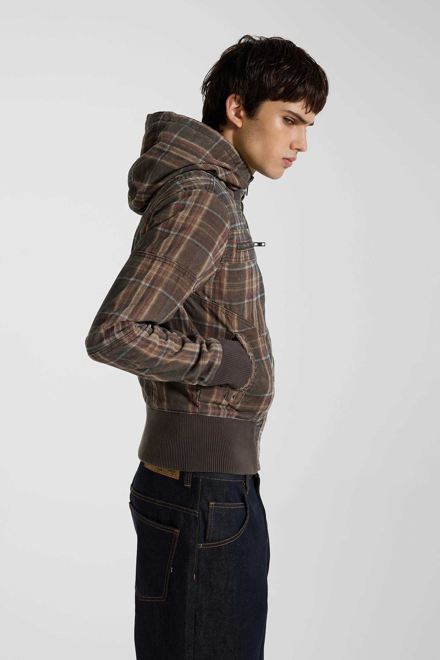 Brown Cord Marshal Jacket – view 21