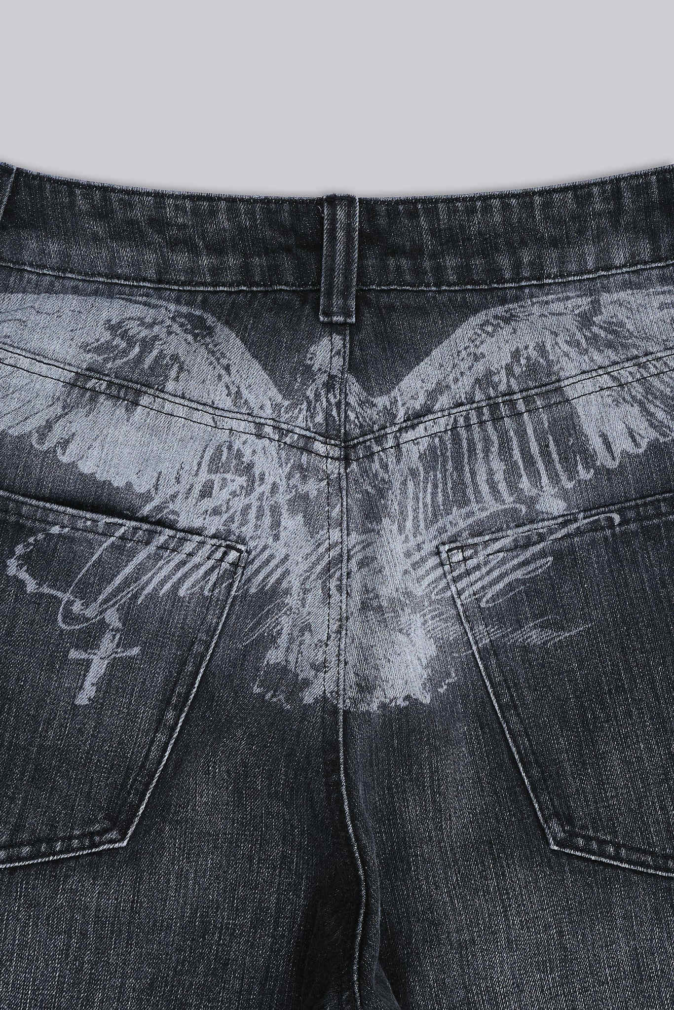 Black Falcon XL Colossus Jeans | Jaded London | Clothing