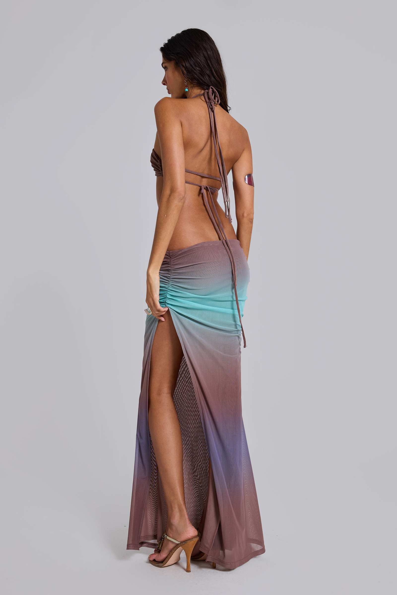 jaded london long dress Noir Knit Maxi Dress | Jaded London